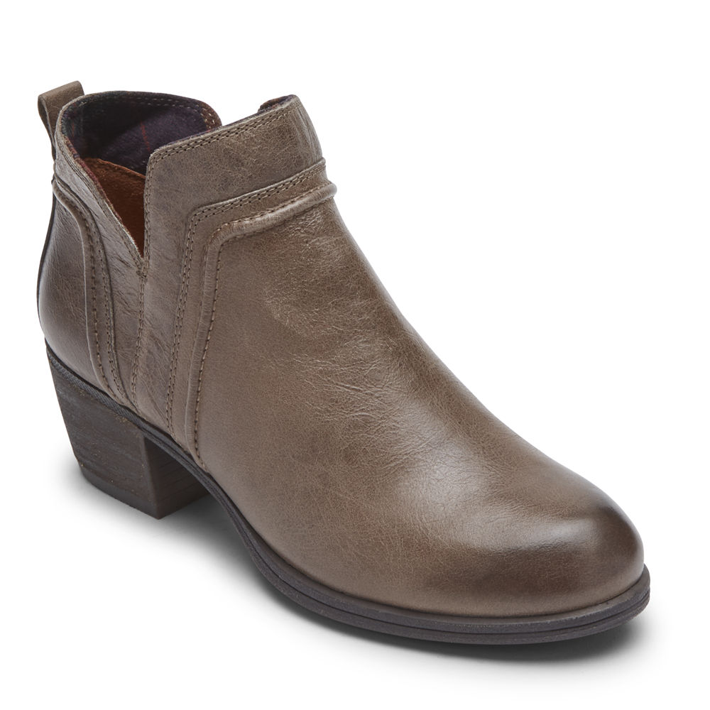 Rockport Boots Dame Brune - Cobb Hill Anisa V-Cut - AOGL60742